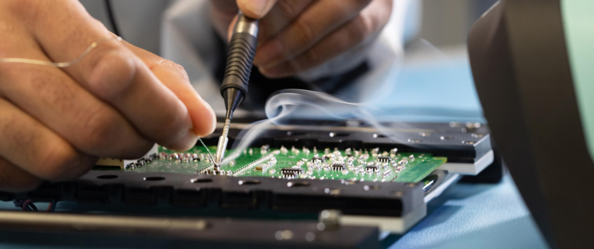 protect your health against soldering fumes