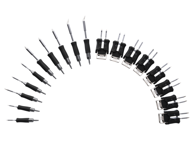 RT tips and tweezers