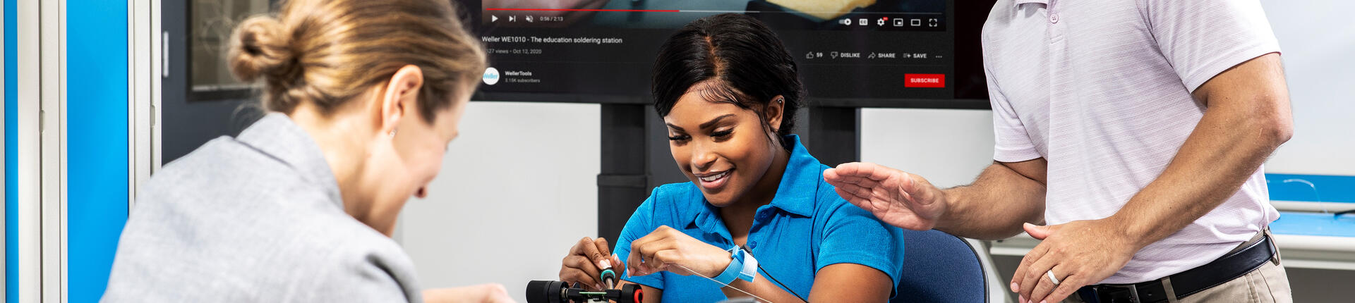 Weller tools banner service industrial soldering web