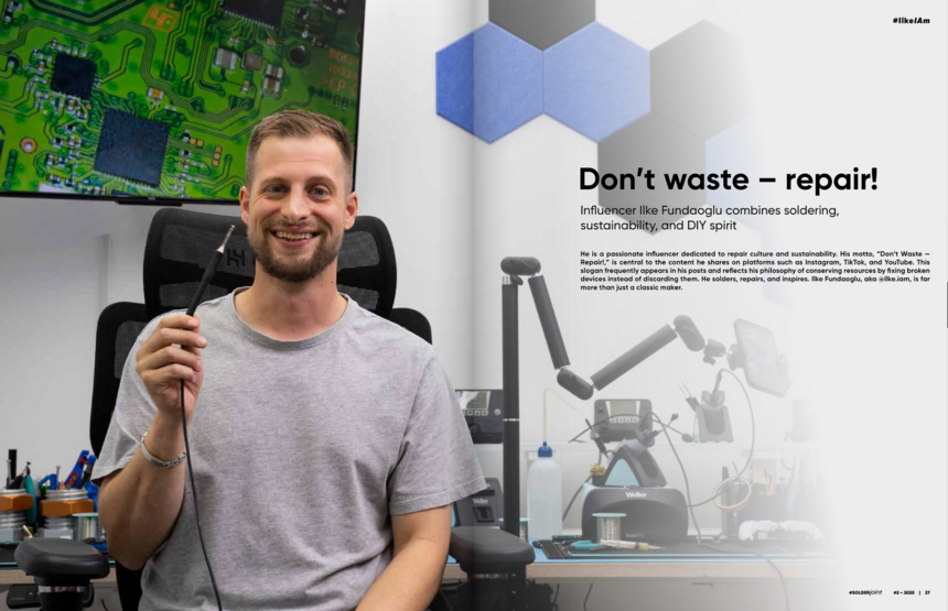 Ilke I am talks about repairing stuff