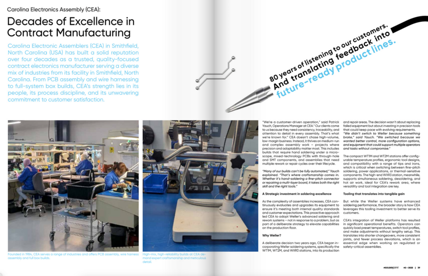 Decades of Excellence in Contract Manufacturing