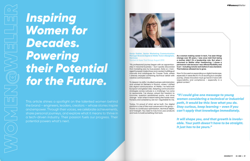 Inspiring women for decades - Sonja Gabler