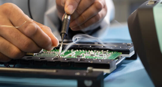 protect your health against soldering fumes