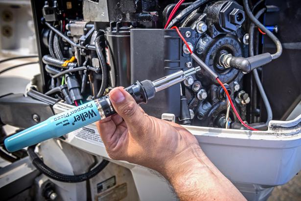 Fer à Souder Au Butane Weller Pyropen Piezo - Allumage Automatique - 250-500°C - Avec Fonction Souffleur D'air Chaud