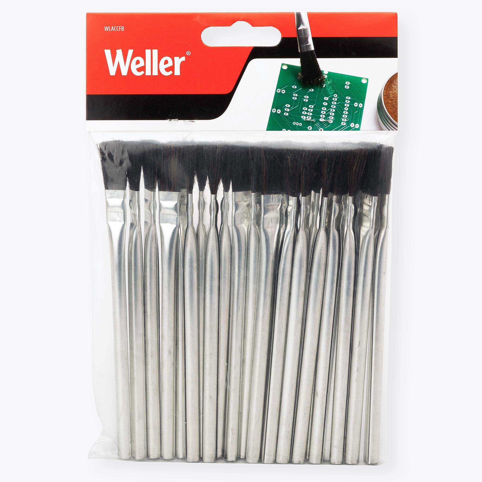 Dickie Dyer Flux Glue Brushes - Pack Of 6, 12mm Wide - Ideal For Flux, Glue, Adhesives, Etc