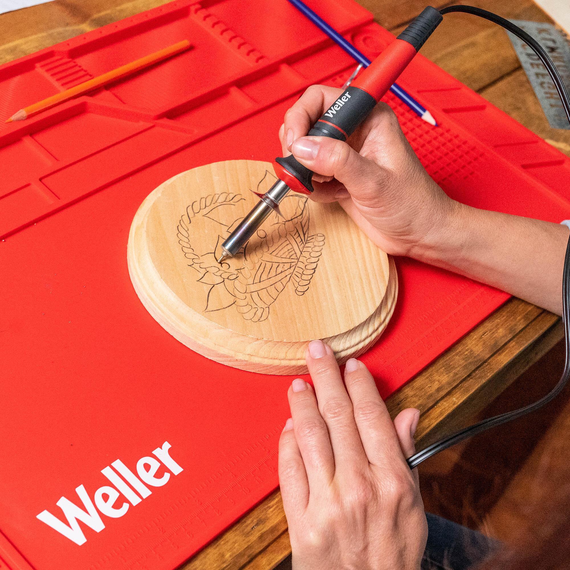 Woodburning kit 25W/120V, 15 pcs. US | Weller Tools