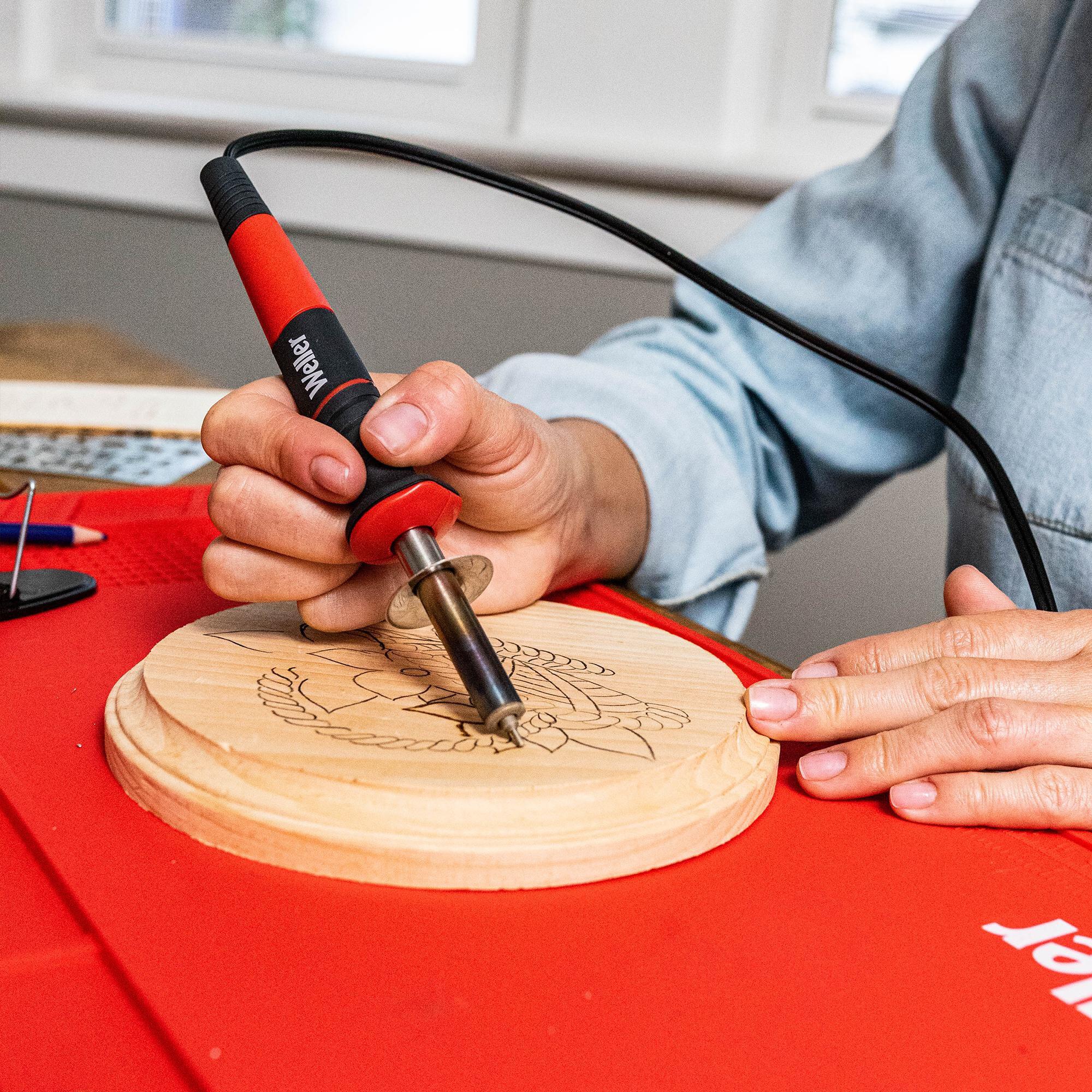 Woodburning kit 25W/120V, 15 pcs. US | Weller Tools