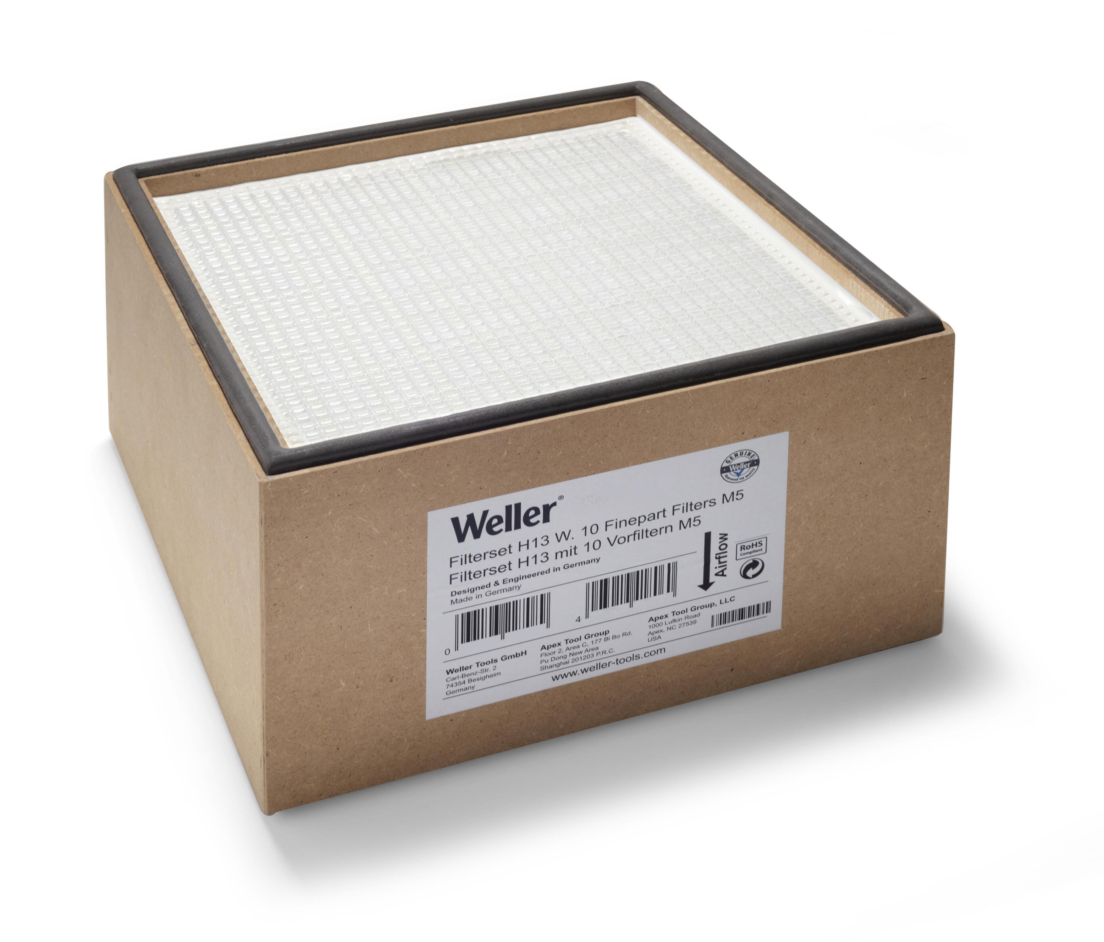 Filter Set: Compact Filter Particle Filter H13 and Activated