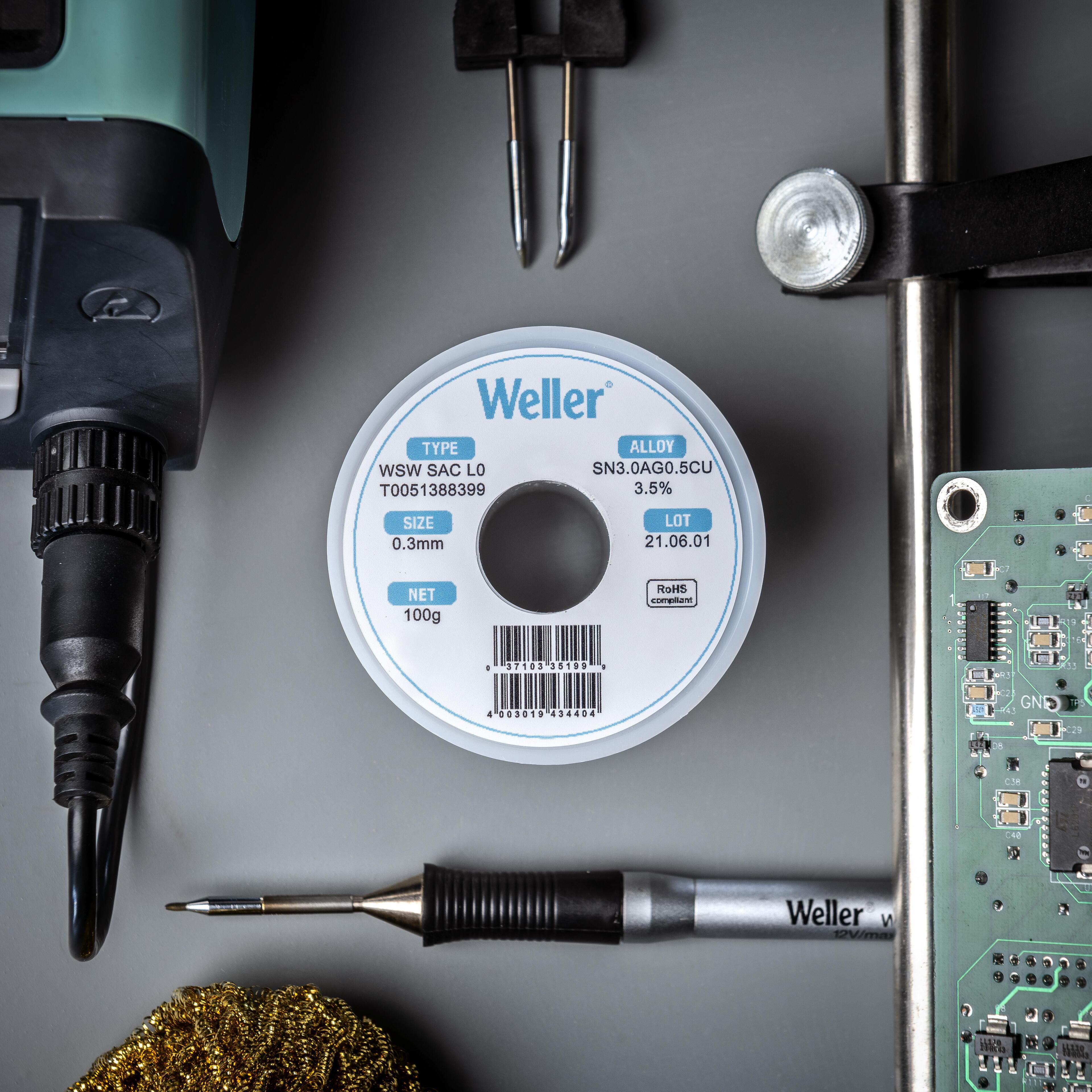 WSW SnPb L1, 0.5mm, 100g | Weller Tools