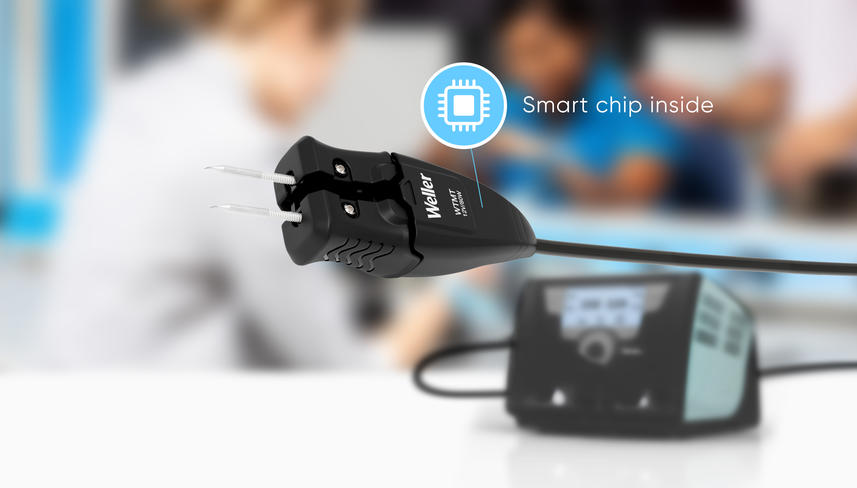 Active RT desoldering tweezers