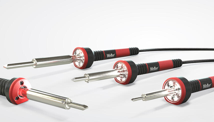 Corded soldering irons