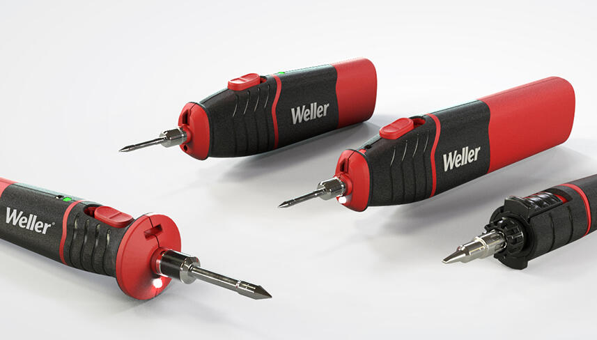 Cordless soldering irons