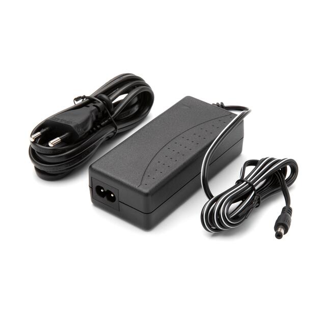 Alimentatore PNI CCTV 230V – Uscita 12V 5A, Cavo 2 Metri, Protezioni Integrate, Nero